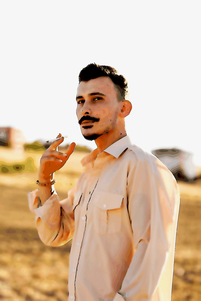 Les ruines laissées par la colère